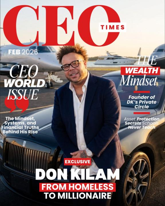 Don Kilam Is In CEO Times Magazine & Speaks on The Private Cast