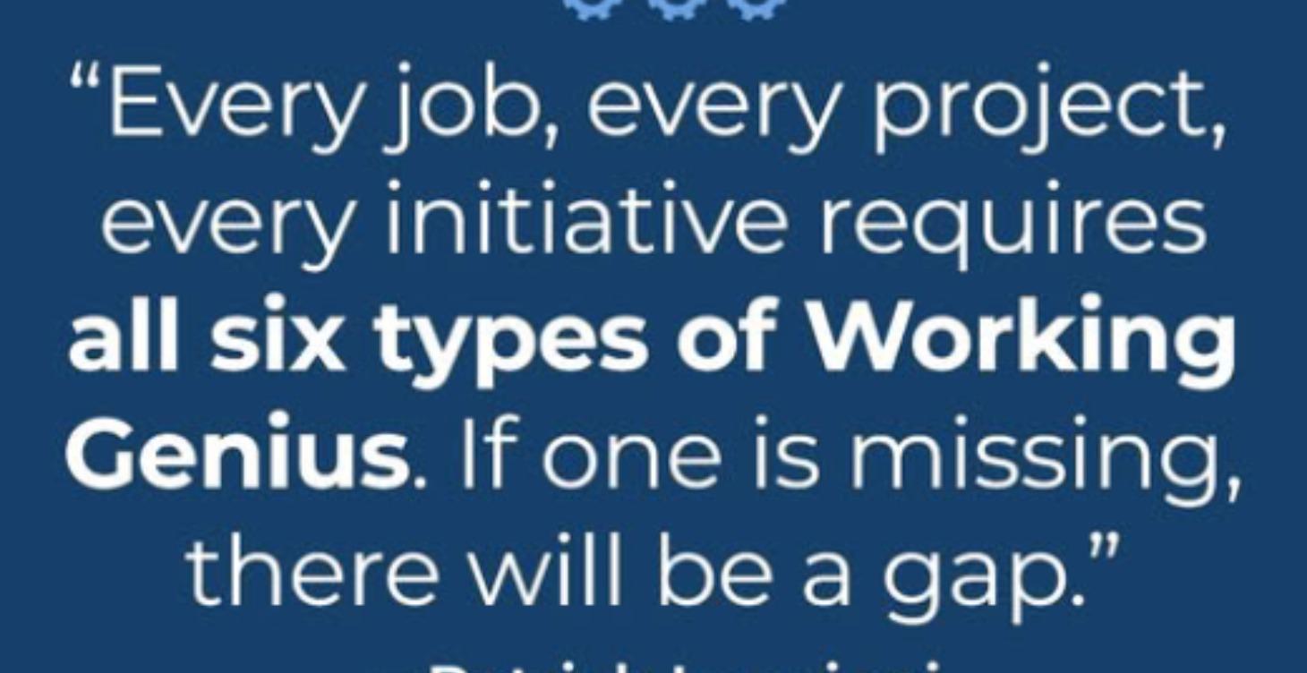 Working Genius