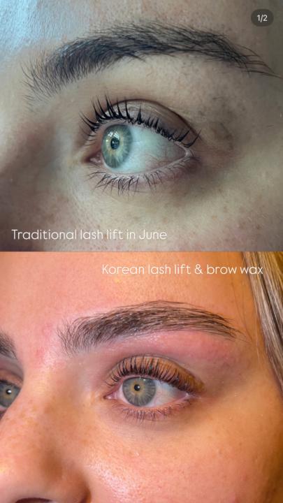 My first 2 Korean lash lifts!!
