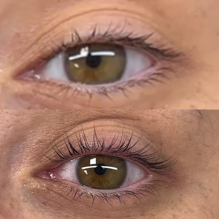 Lash lift curling back slightly? 