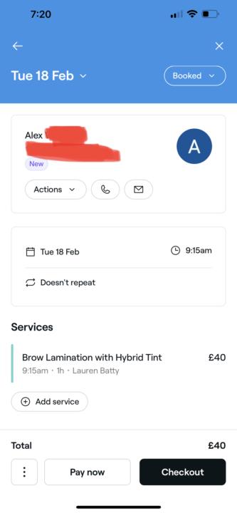 First new client🥳