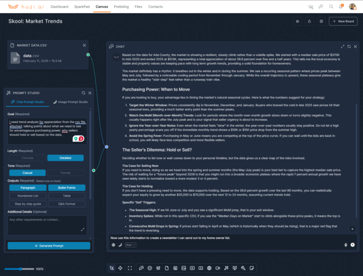 Market Updates with AI
