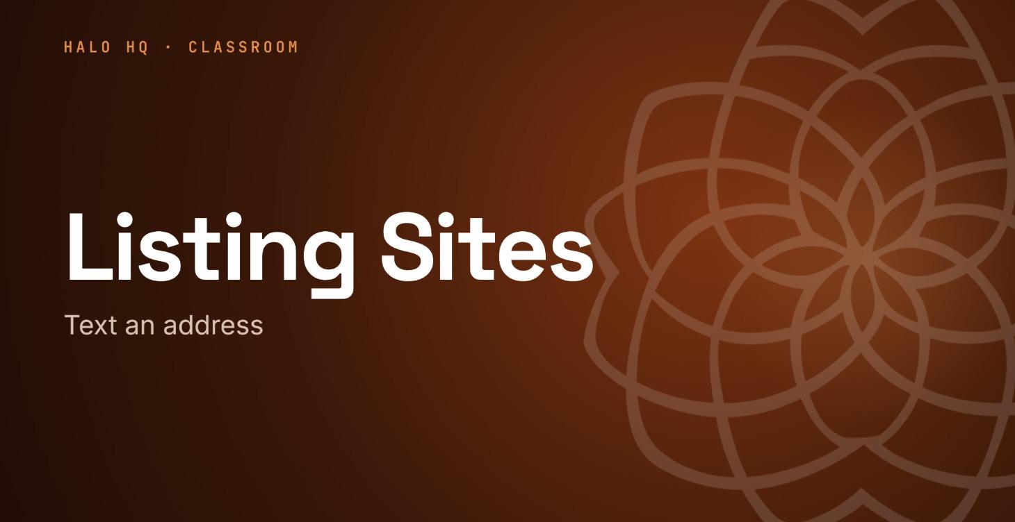 Listing Sites