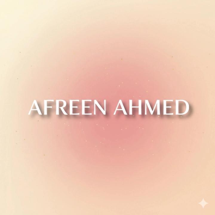 Aafreen Ahmed