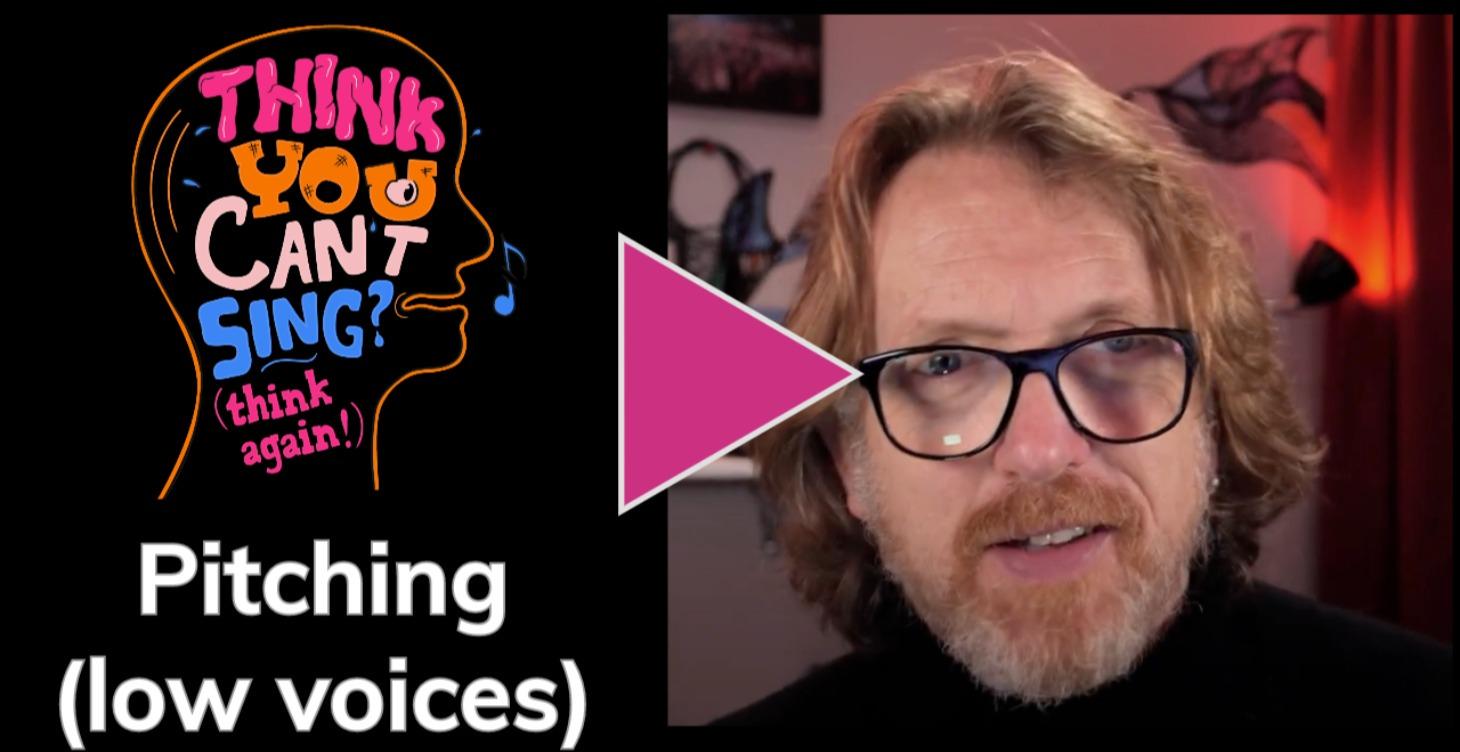 Pitching (low voices)