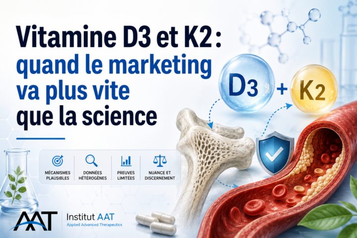Vitamine D3 et K2 : quand le marketing va plus vite que la science