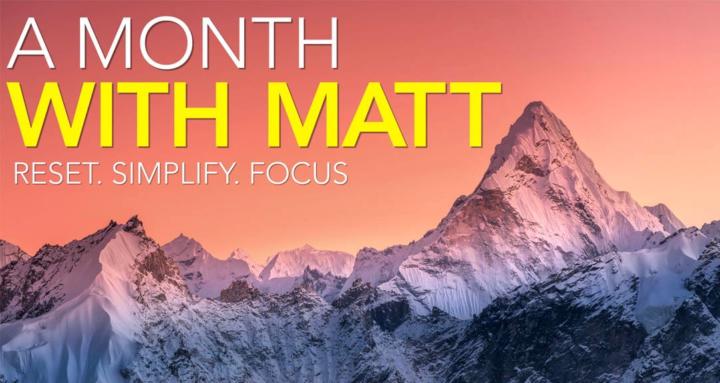 Month with MattK