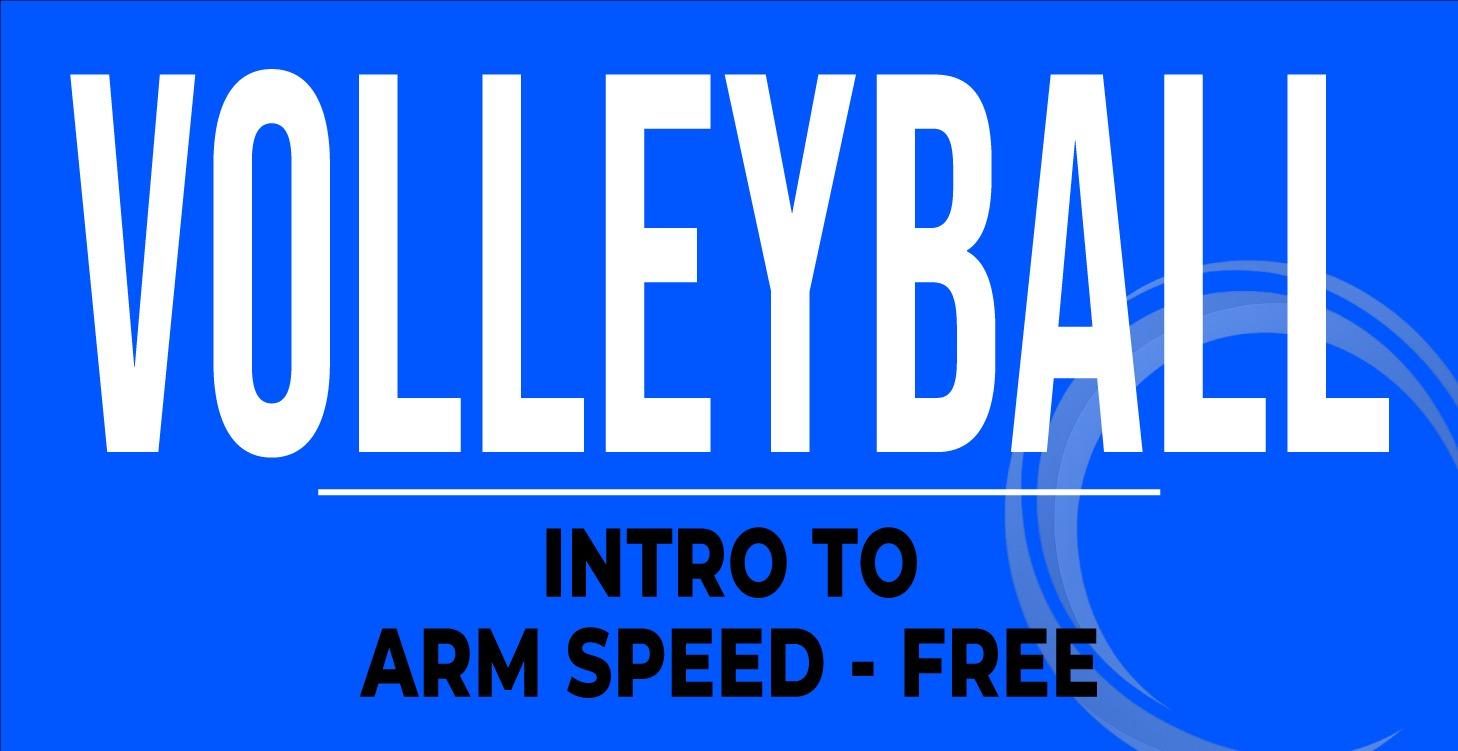 Introductory Volleyball Arm Speed