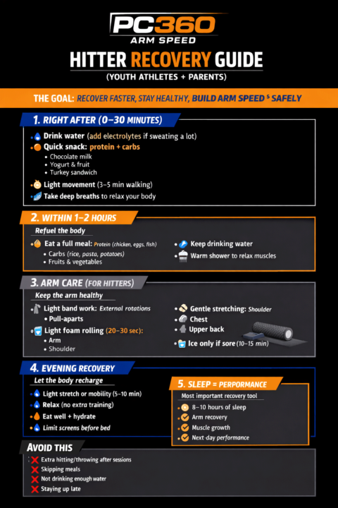 Arm Speed Recovery Routine - Reduce Soreness & Improve Hitting