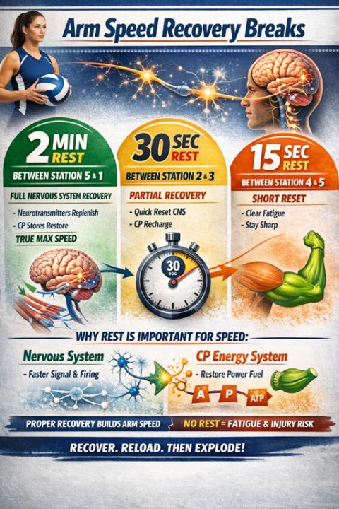 Why Recovery Breaks Matter in the Arm Speed Circuit
