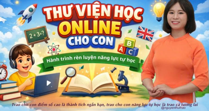 Thư viện học online cho con