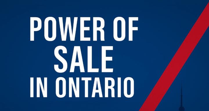 Power of Sale in Ontario