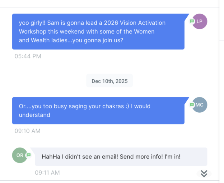 Just revived a dead lead with this simple follow up