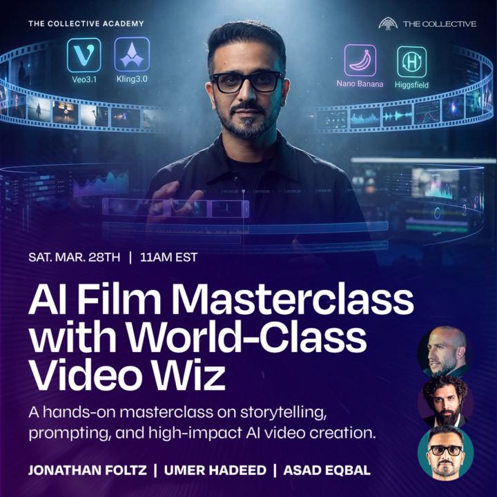 REPLAY IS NOW LIVE! AI Film Masterclass with World-Class Video Wiz