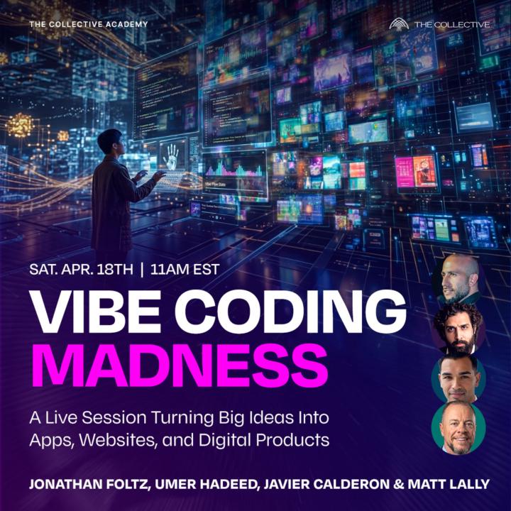 Missed Vibe Coding Madness 2.0? The replay is now live. 🌀
