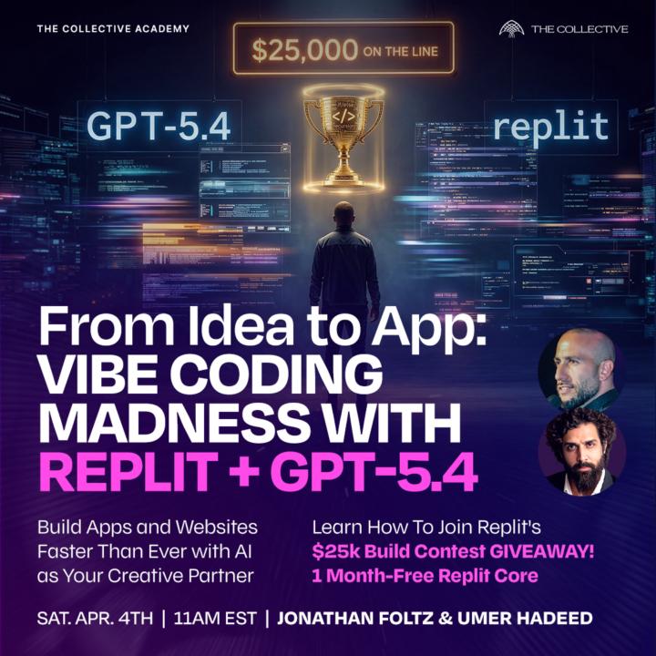 Live Giveaway + Build Apps and Websites With Us This Saturday 