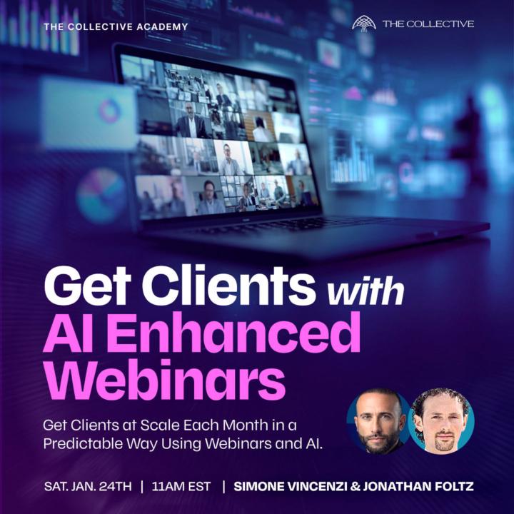📽️REPLAY IS NOW LIVE! How to Get Clients with AI-Enhanced Webinars!
