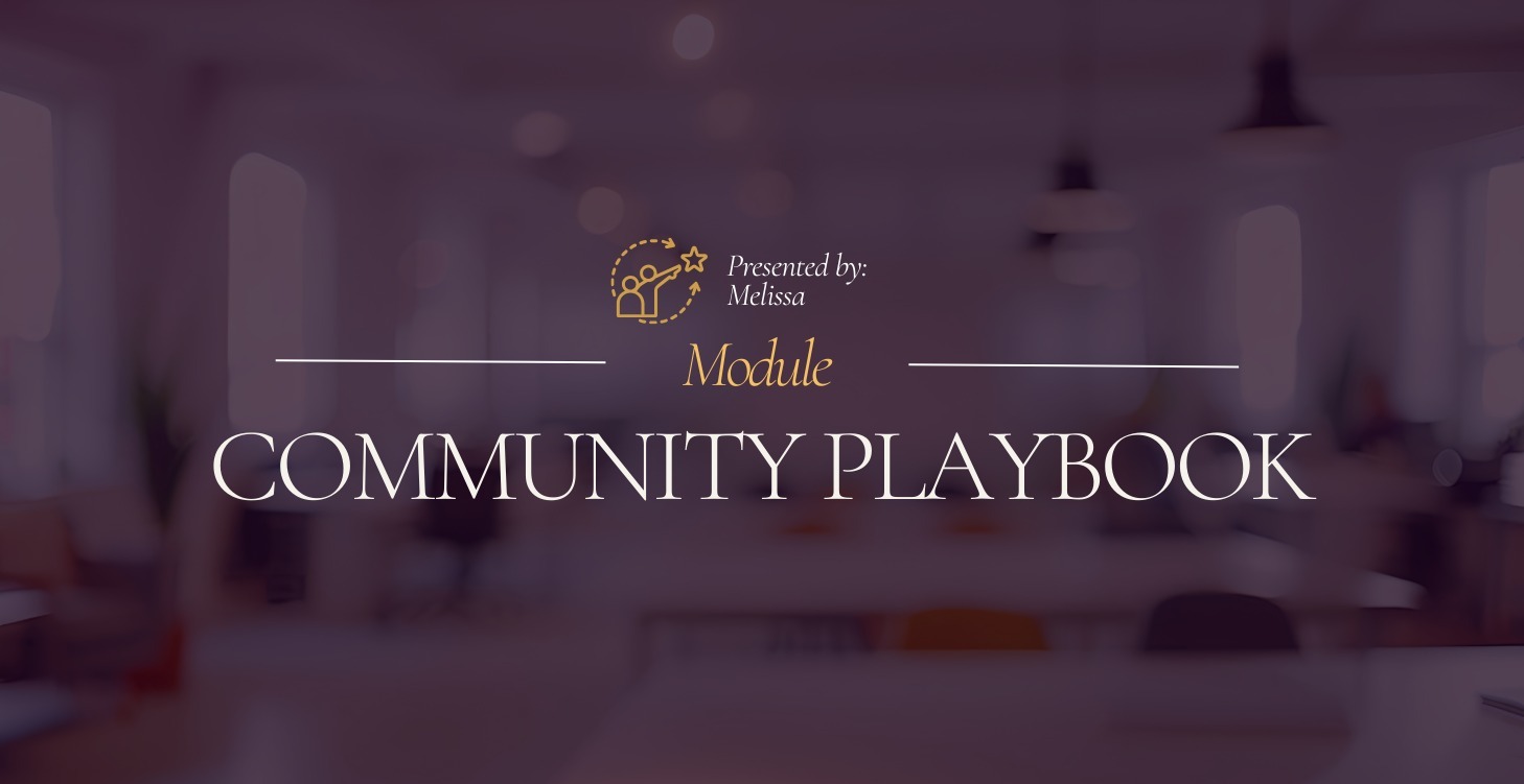 Community Playbook