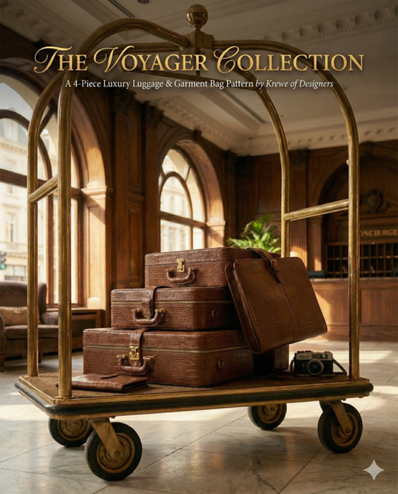 ✈️ Pack Your Bags! The Voyager Collection Pattern is HERE!