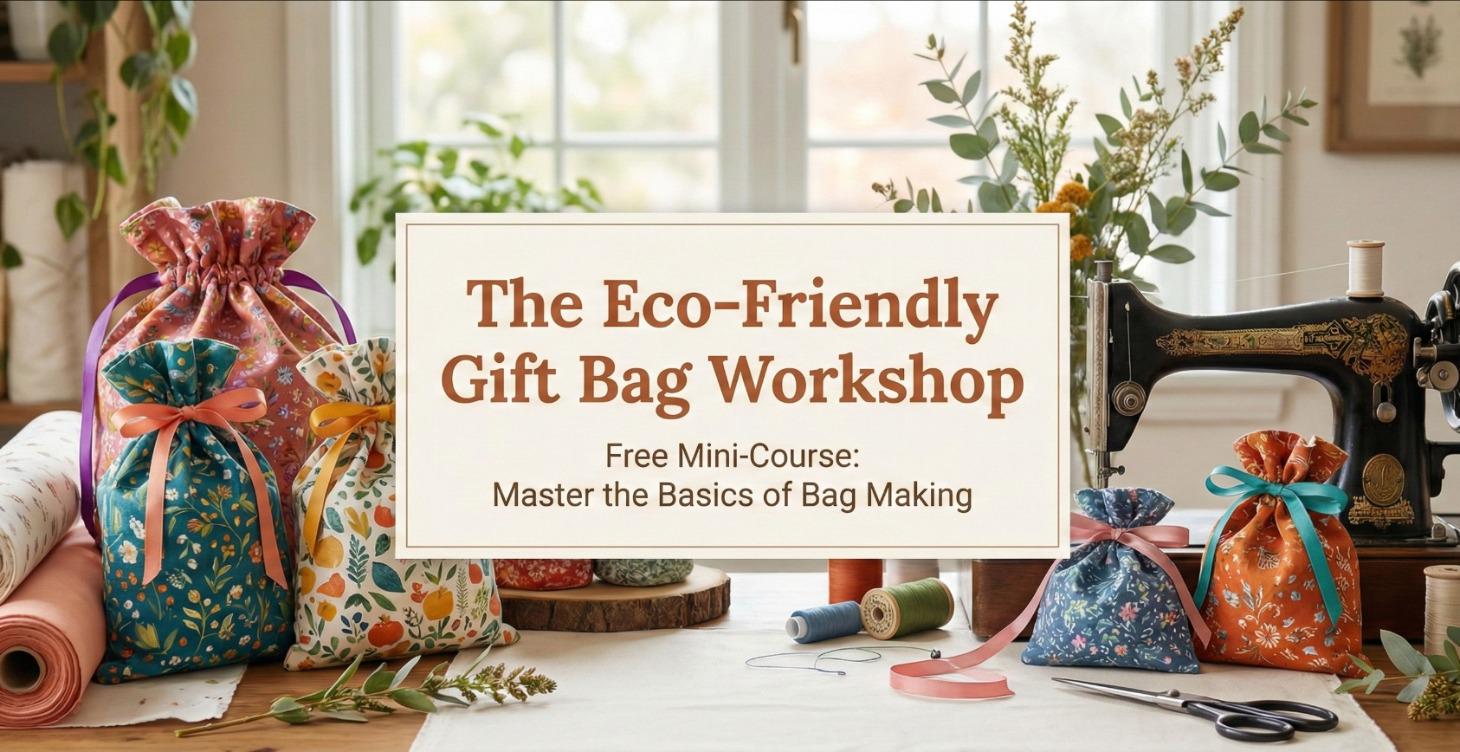🎁 Mini-Course: The Eco-Friendly Gift Bag Workshop