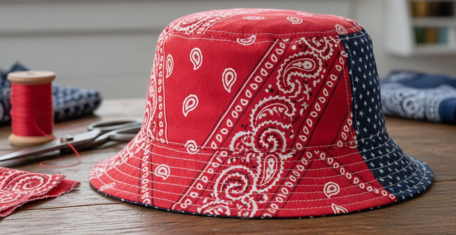 The Bandana Bucket Hat (Mini-Course)