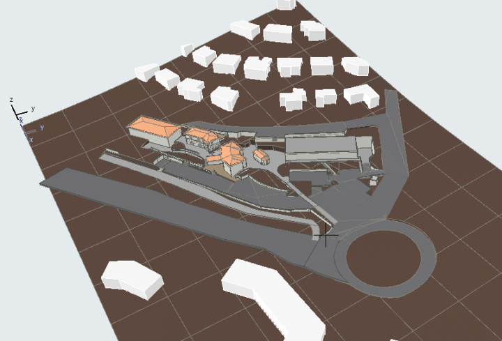 Topografia compleja y varios desniveles