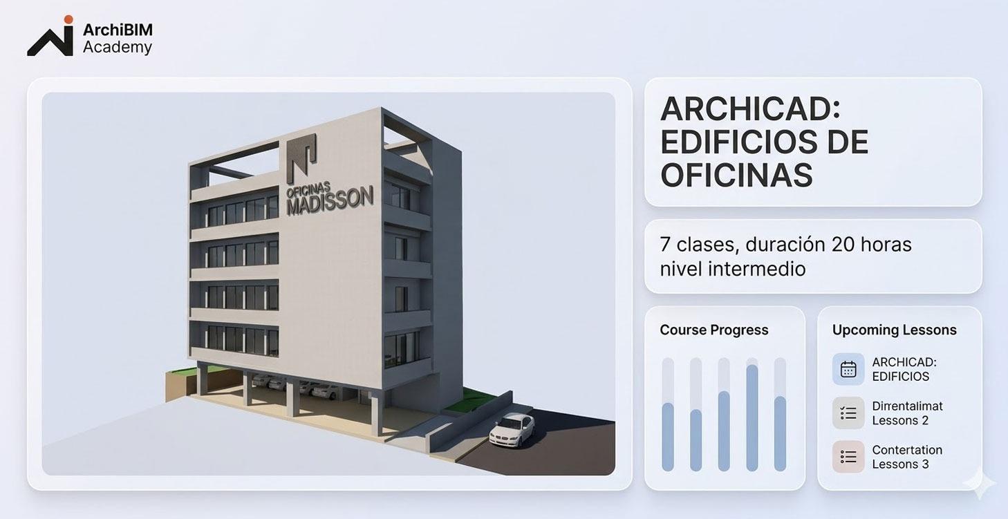 ARCHICAD: EDIFICIOS DE OFICINAS
