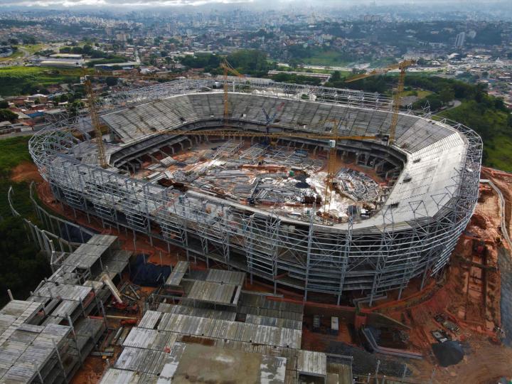 🏟️ Caso de Éxito BIM: El impresionante diseño del Arena MRV en Brasil