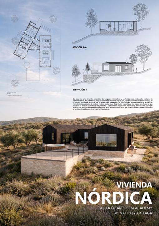 CLASE 17_LÁMINA SINTESIS (VIVIENDA NÓRDICA)