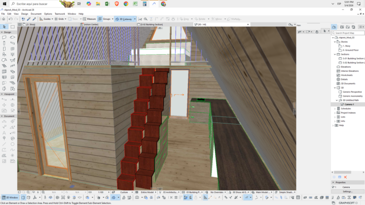 Avance diseño interior 
