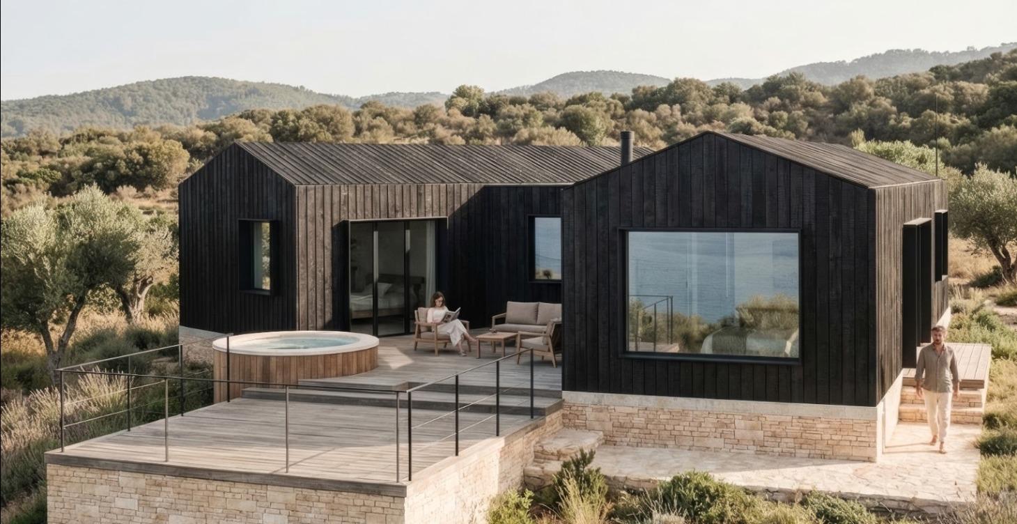 ARCHICAD: Vivienda Nórdica Modulación