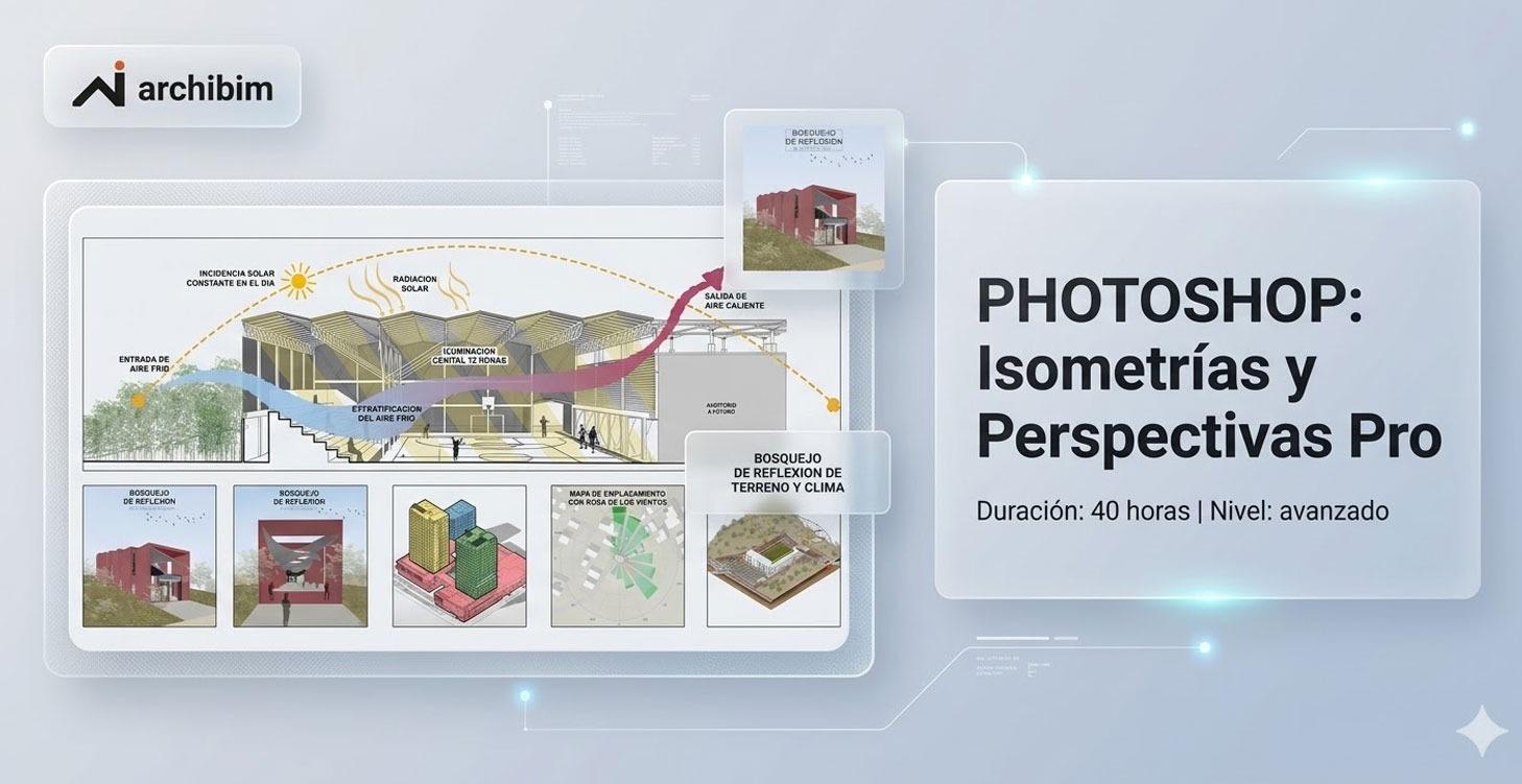 PHOTOSHOP: Isometrías y Perspectivas Pro
