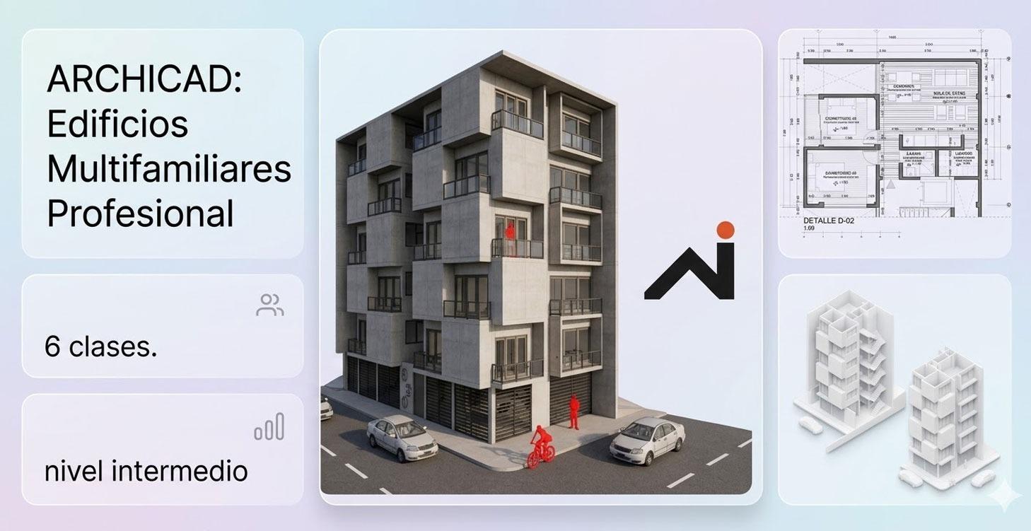 ARCHICAD: Edificios Multifamiliares Profesional