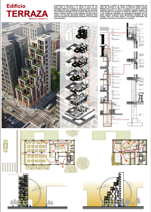 Clase 14: Lámina síntesis (edificio TERRAZA)