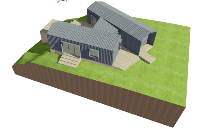 CLASE 04: Modelado de revestimientos - "Vivienda Nórdica"