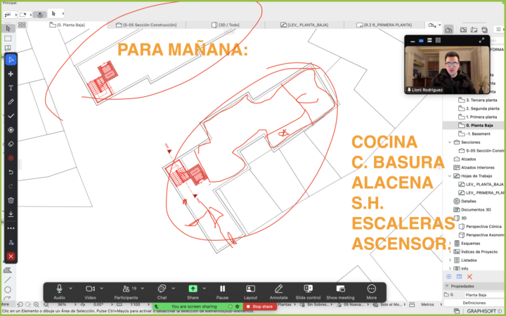 📄 EJERCICIO CLASE 05: DISEÑO ARQUITECTÓNICO - PRIMER NIVEL (EDIFICIO MURO)