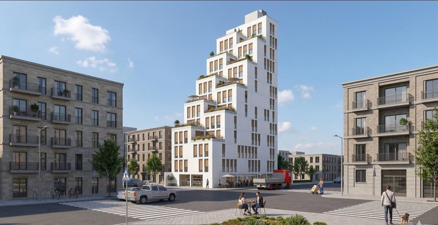 EDIFICIO TERRAZAS: Vivienda + Comercio BIM