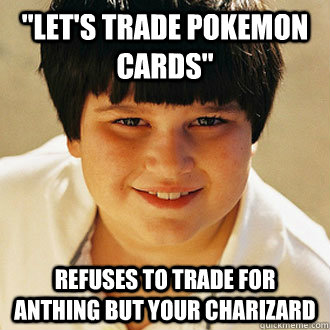Do you still trade Pokemon cards?