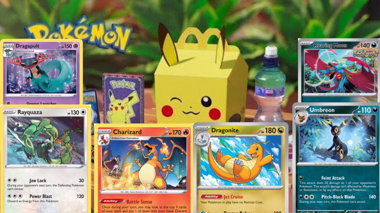 New McDonalds Pokemon Collab  Pokemon Investing & Collecting