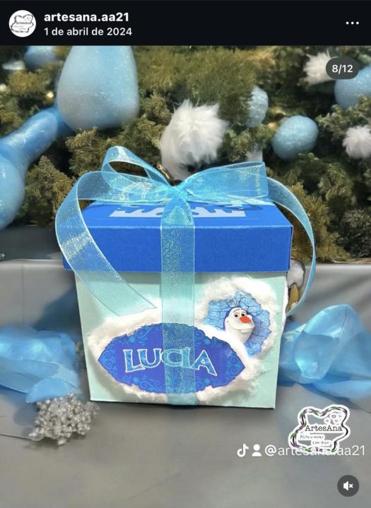 Caja para tazas con Cricut 