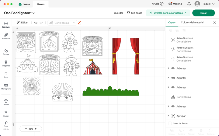 IA de la Cricut Design Space