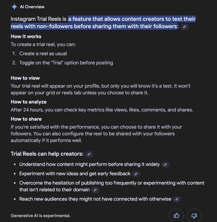 New instagram feature