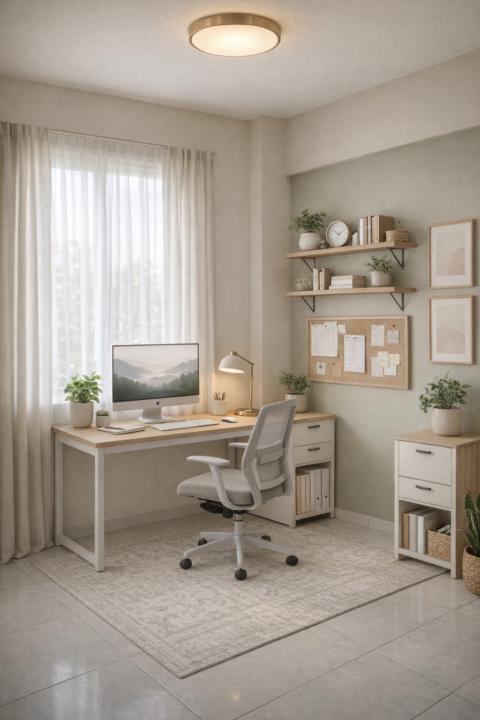Assignment #3: furniture layout of home office
