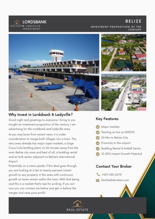 Assignment #1: where you will be selling real estate and why people should buy there.