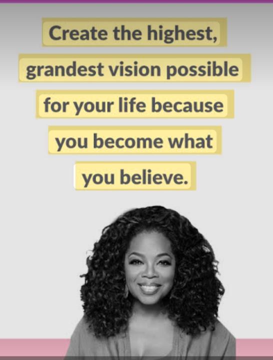 Believe in yourself!