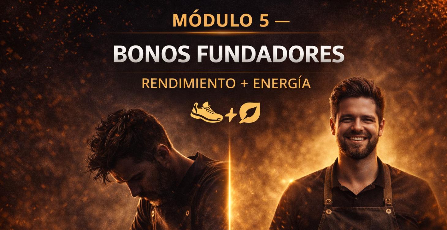 MÓDULO 5— BONOS FUNDADORES (RENDIMIENTO + ENERGÍA)