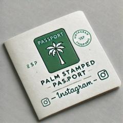Palm stamped Passports
