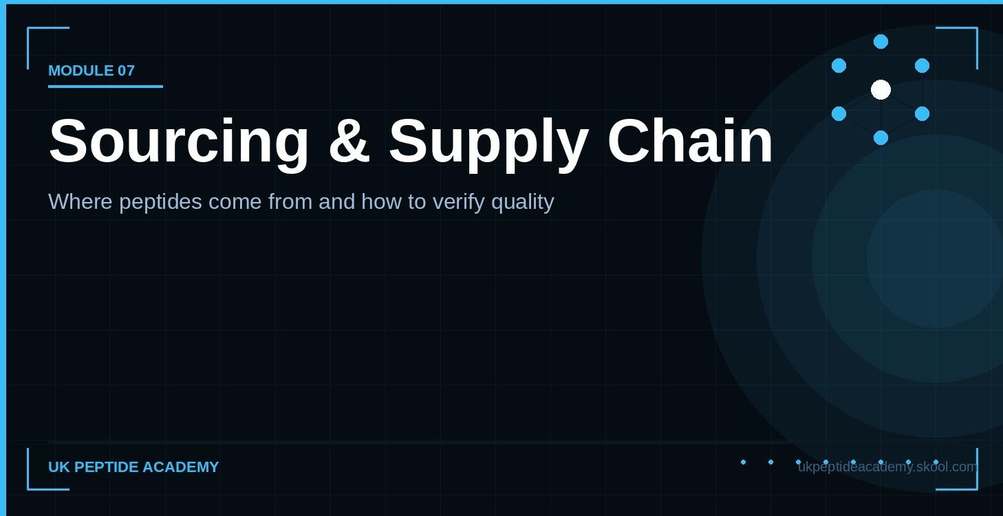 Sourcing & Supply chain - Where to buy!