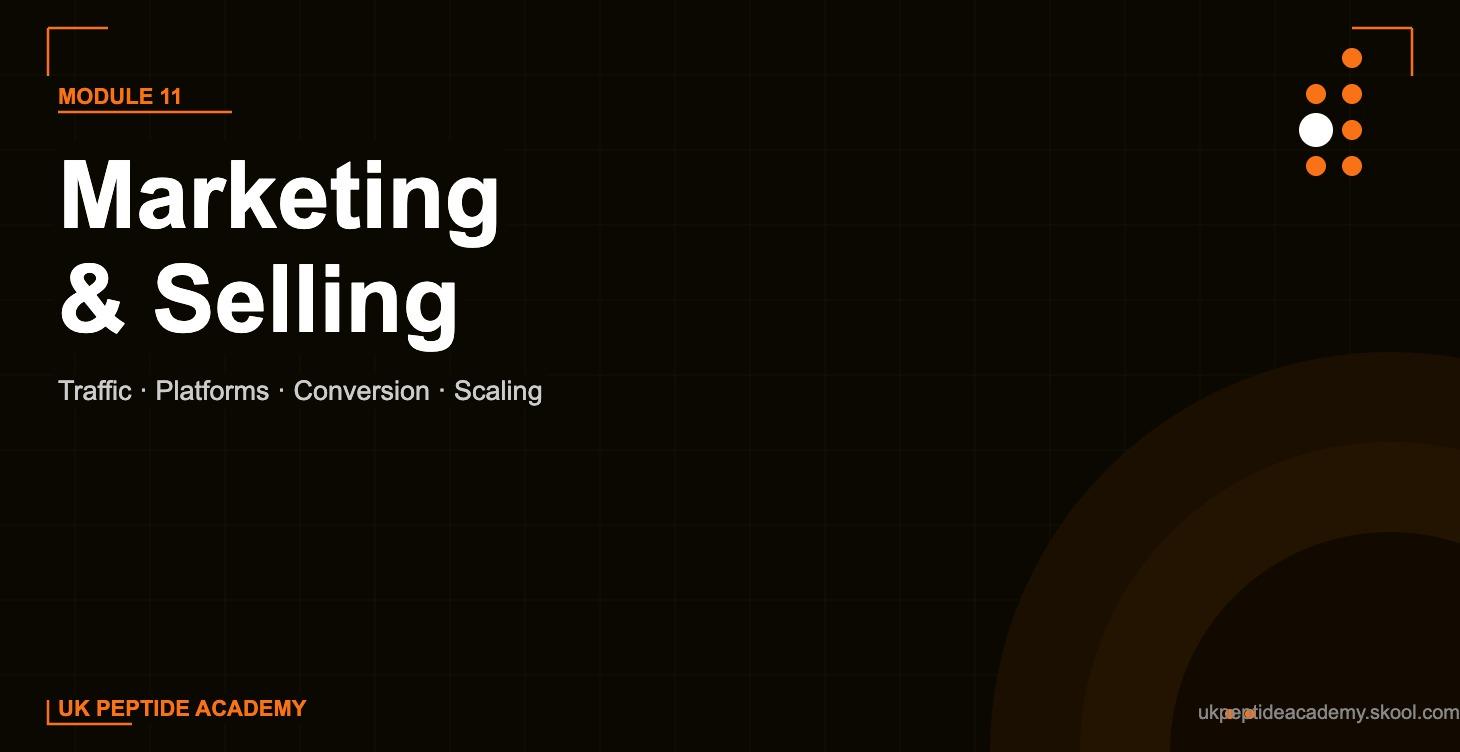 Marketing & Selling