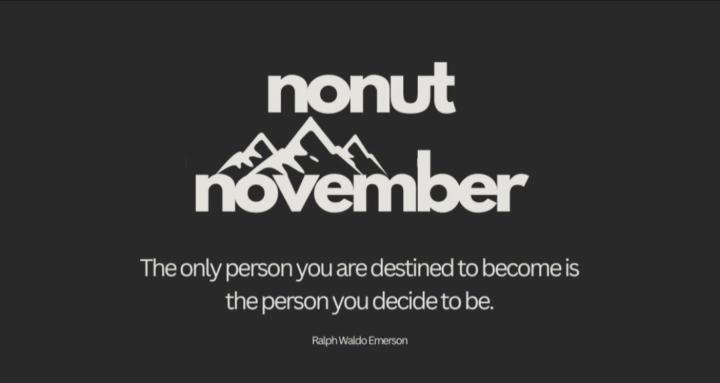 No Nut November Challenge